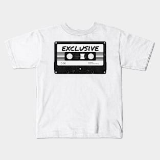 Retro 80s Music Exclusive Mixtape Kids T-Shirt